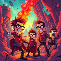 Metamayhem: Whose Adventure is it Anyway?