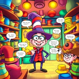 Whose Hat Is It Anyway? - Text-based game