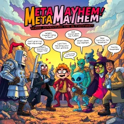 MetaMayhem: Whose Adventure Is It Anyway?