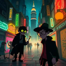 Whose Shadow is That? - Text-based game