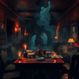 Whose Haunt is This? - Text-based game