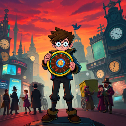 Chrono Crackles: Whose Time is It Anyway? - Text-based game