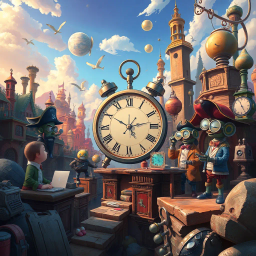 Chrono-Crackles: Whose Time is It Anyway? - Text-based game