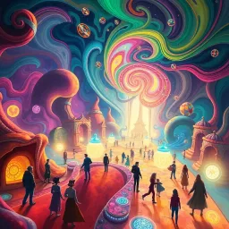 Spectrum Wars: Which Dimension Is It Anyway? - Text-based game