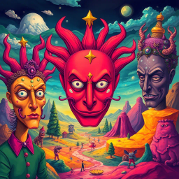 Whose Face is This, Anyway? - Text-based game