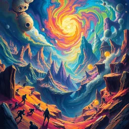 Spectrum Wars: Which Dimension is it Anyway? - Text-based game