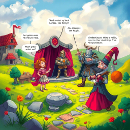 Whose Adventure is It Anyway? - Text-based game