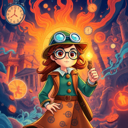 Chrono-Capers: Whose Time is it Anyway? - Text-based game