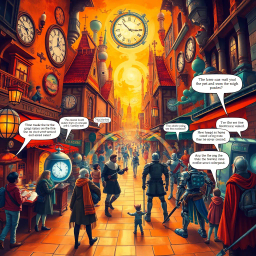 Chrono-Capers: Whose Time is it Anyway? - Text-based game