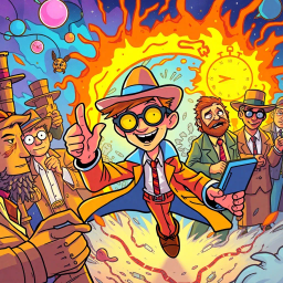 Chrono-Capers: Whose Time Is It Anyway? - Text-based game