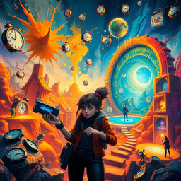 ChronoCrack: Whose Time Is It Anyway? - Text-based game