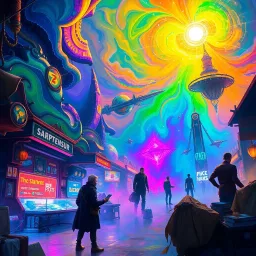 Spectrum Wars: Which Dimension Is It Anyway? - Text-based game