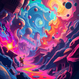 Spectrum Wars: Which Dimension Is It Anyway? - Text-based game