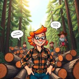 Lumberjack Chronicles: Log Jam Showdown