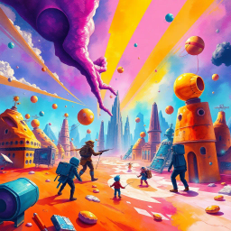 Spectrum Wars: Which Dimension Is It Anyway? - Text-based game