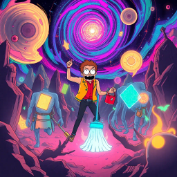 Spectrum Wars: Which Dimension Is It Anyway? - Text-based game