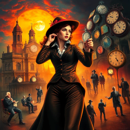 Chronocrack: Whose Time Is It Anyway? - Text-based game