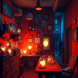 Whose Heart Is It Anyway? - Text-based game