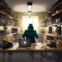 Binary Kitchen Cleanup - Text-based game