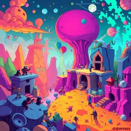 Spectrum Wars: Which Dimension is it Anyway? - Text-based game