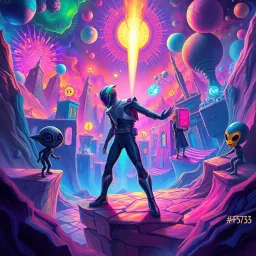 Spectrum Wars: Which Dimension Is It Anyway? - Text-based game