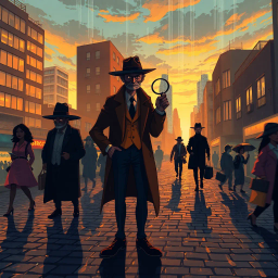 Whose Shadows Are These? - Text-based game