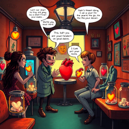 Whose Heart Is It Anyway? - Text-based game