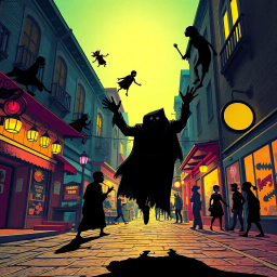 Whose Shadow Is It Anyway? - Text-based game
