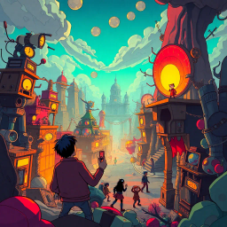 Whose Game Is It Anyway? - Text-based game