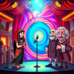ChronoRift: Time’s Comedy Club - Text-based game