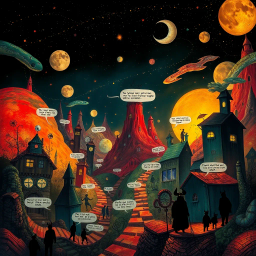 Nightmare Chronicles: Whose Nightmare is it Anyway? - Text-based game