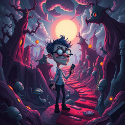 Nightmare Chronicles: Whose Nightmare Is It Anyway? - Text-based game