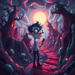 Nightmare Chronicles: Whose Nightmare Is It Anyway? - Text-based game
