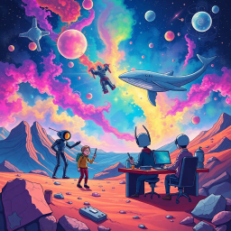 Cosmic Chronicles: Whose Cosmos Is It Anyway? - Text-based game