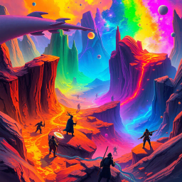 Multi-Dimensional Tactical RPG text games