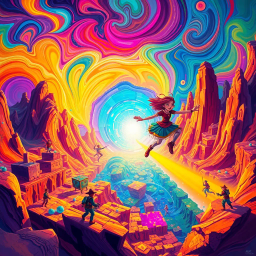Spectrum Wars: Which Dimension Is It Anyway? - Text-based game