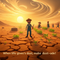 Droughts & Dilemmas - Text-based game