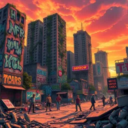 Post-Apocalyptic Improvisation text games