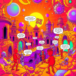 Spectrum Wars: Which Dimension Is It Anyway? - Text-based game