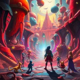 Spectrum Wars: Which Dimension Is It Anyway? - Text-based game