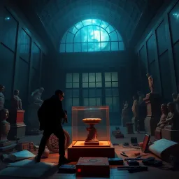 The Heist at British Museum - Text-based game