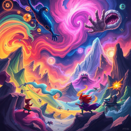 Spectrum Wars: Which Dimension is it Anyway? - Text-based game
