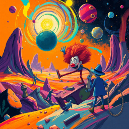Spectrum Wars: Which Dimension is It Anyway? - Text-based game