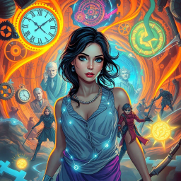 Chronochaser: Who's Time Is It Anyway? - Text-based game