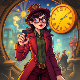 Chrono-Capers: Whose Time Is It Anyway? - Text-based game