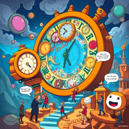 Chrono-Capers: Whose Time Is It Anyway? - Text-based game