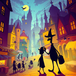 Whose Shadow is it Anyway? - Text-based game