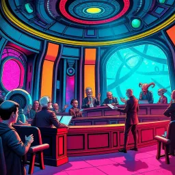 Court of the Cosmos - Text-based game