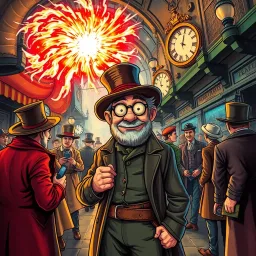 Chrono-Lock: The Timeflame Tangle - Text-based game