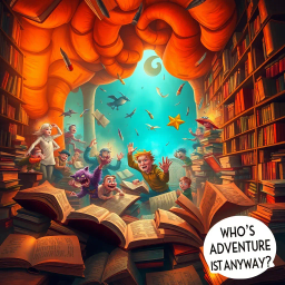 Questception: Who's Adventure Is It Anyway? - Text-based game